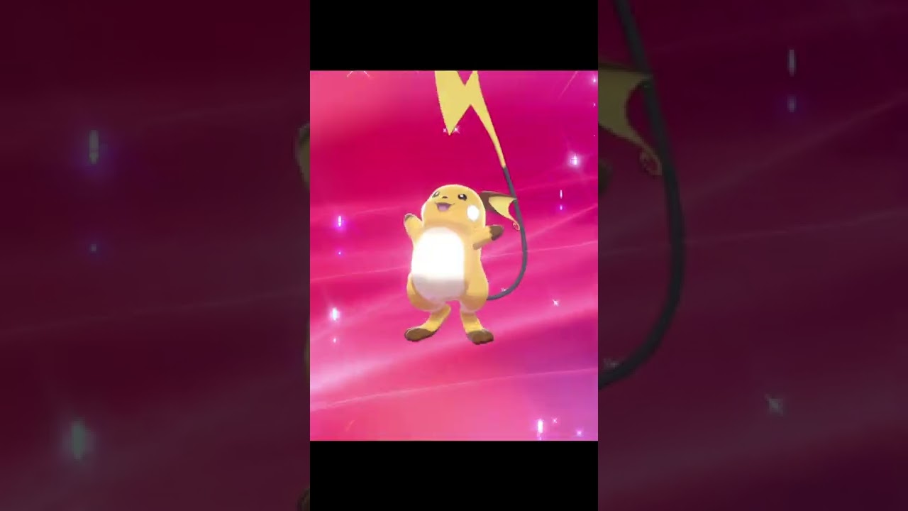 ポケモン進化 ピカチュウ ライチュウ #shorts