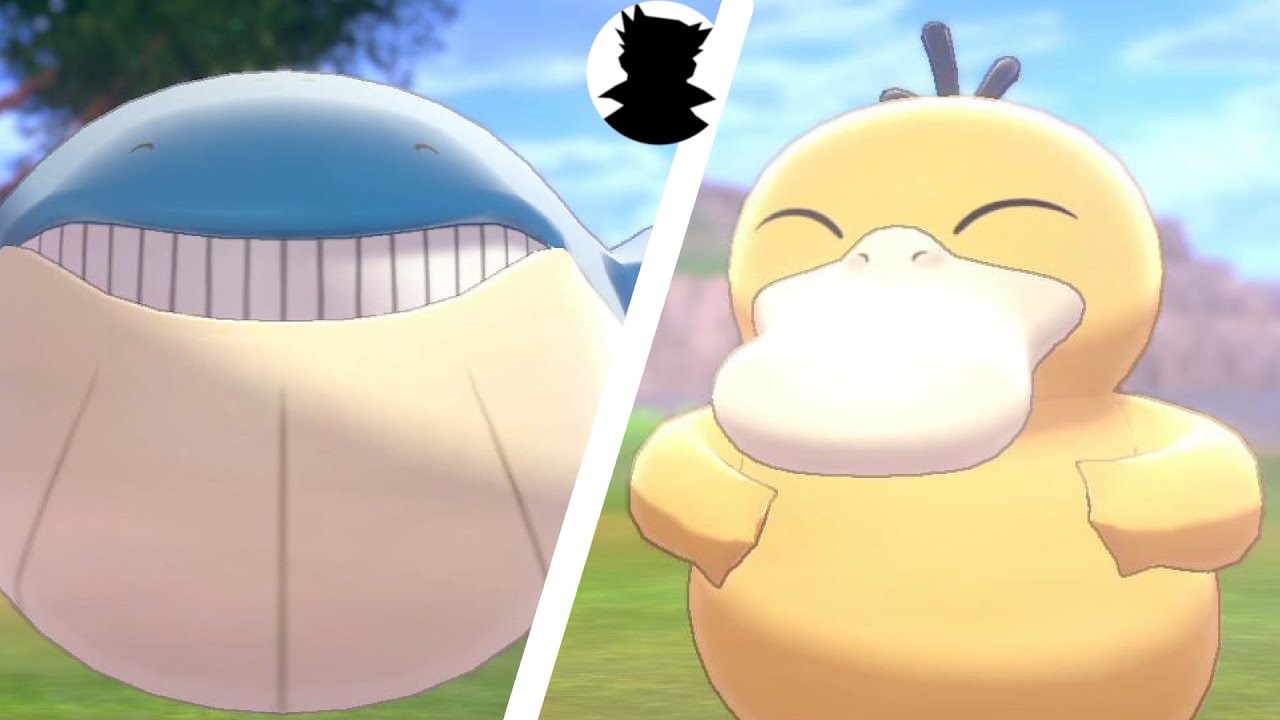 【ポケモンキャンプリサーチ】コダック・ホエルコ・ゴルダック・ホエルオー/進化系とかわいい色違い