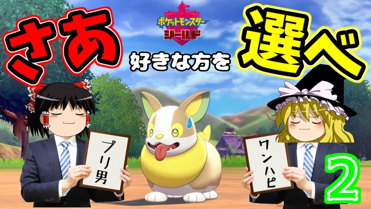 【ポケモン剣盾】ワンパチよ選べ！どっちの名前がいい？　ポケットモンスターシールド実況　part2