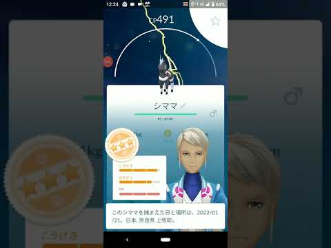 三ッ星のシママからゼブライカへの進化