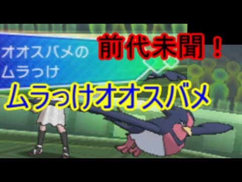 【ポケモンＵＳＭ】ムラっけオオスバメに強引にされました【ポケモンレートの闇】