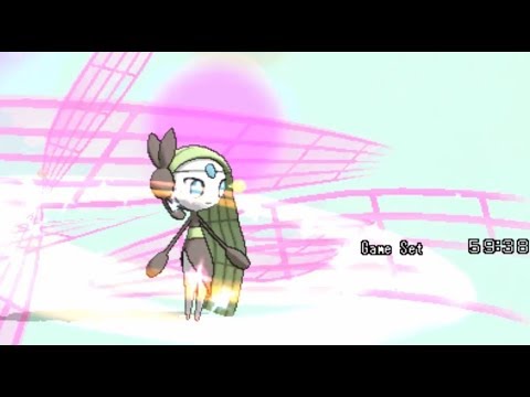 【夢の対決】メロエッタVSデオキシス