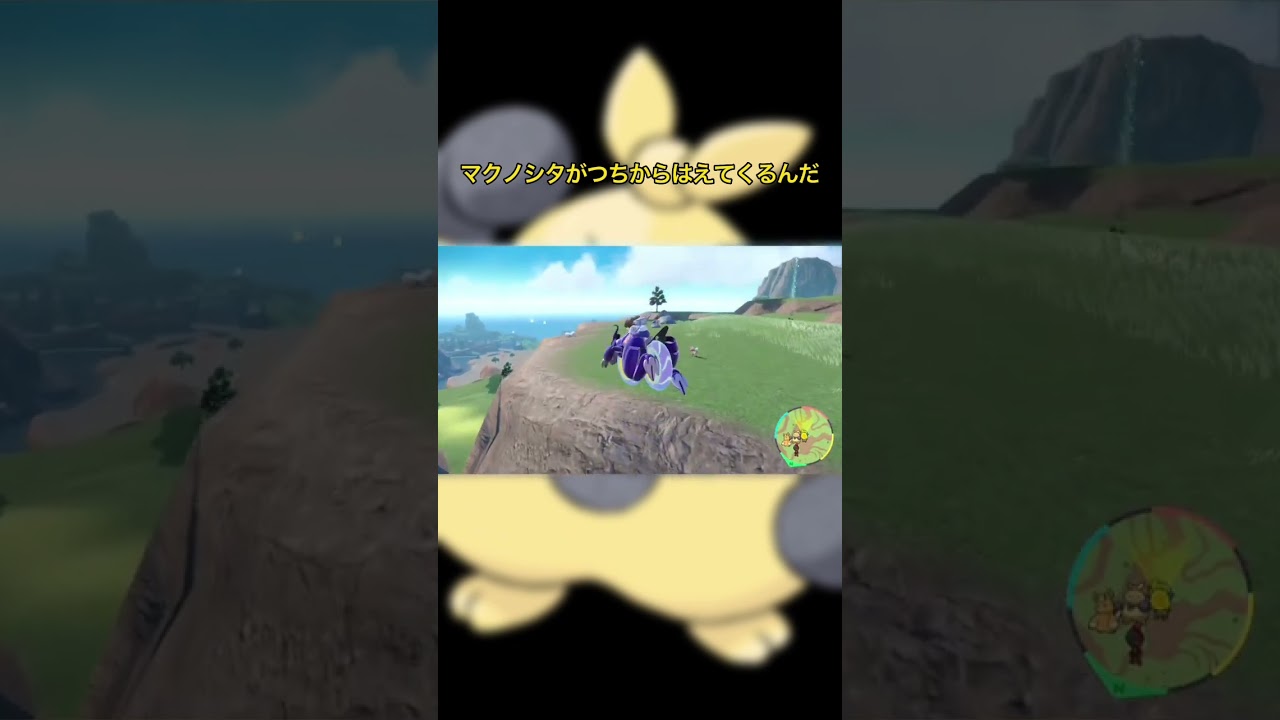 マクノシタがつちからはえてくるんだ【 ポケモンSV】