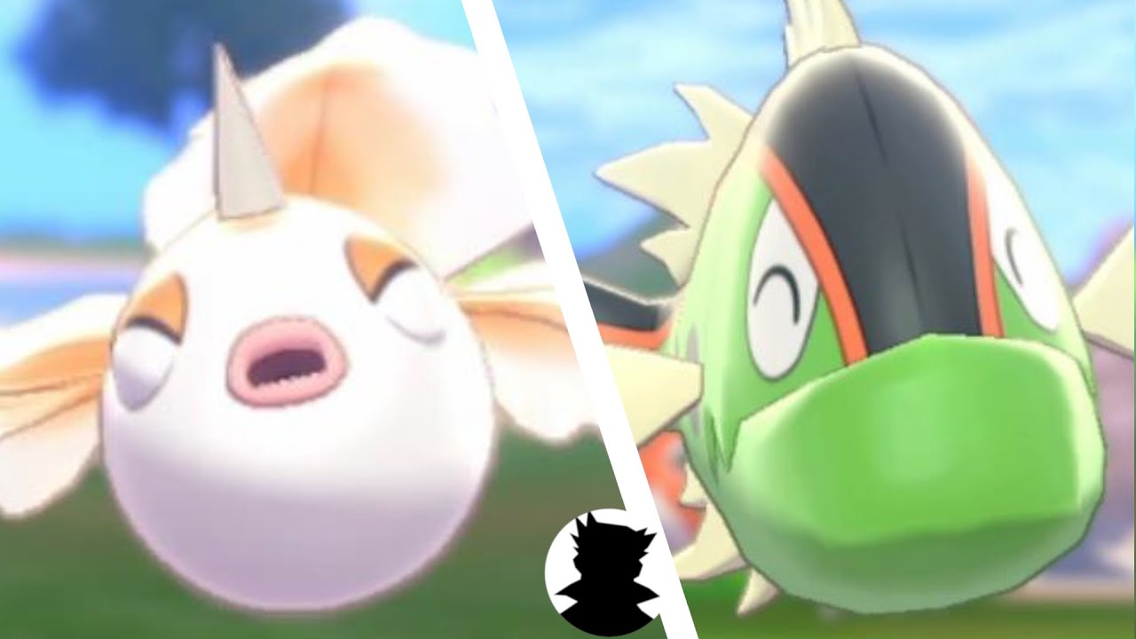 【ポケモンキャンプリサーチ】トサキント・アズマオウ・バスラオ（あかすじ/あおすじ）進化系とかわいい色違い