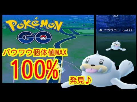【ポケモンGO】パウワウ個体値100%見つけました！【PokemonGO】