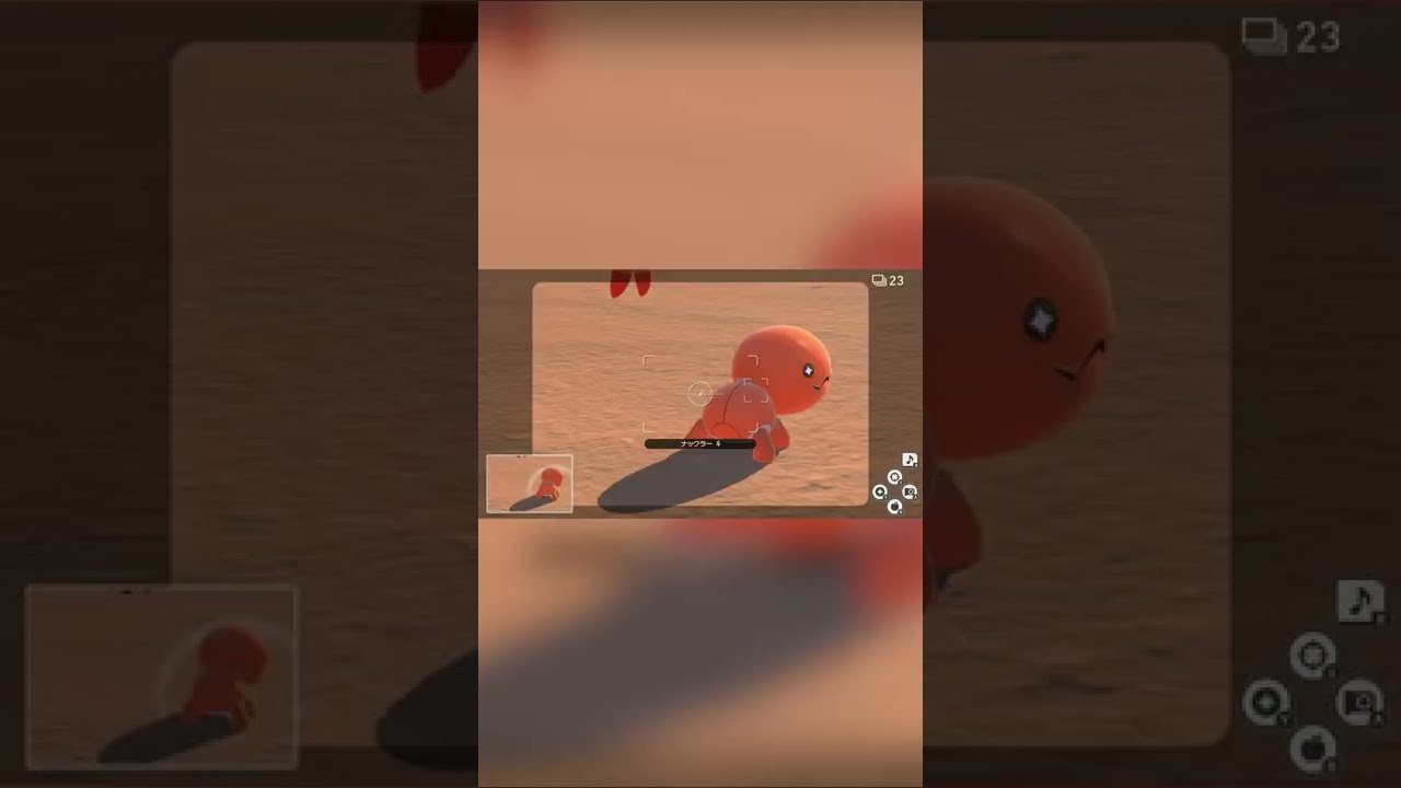 【Newポケモンスナップ NEW POKÉMON SNAP】ヒバニーとナックラーって意外な組み合わせやな #shorts