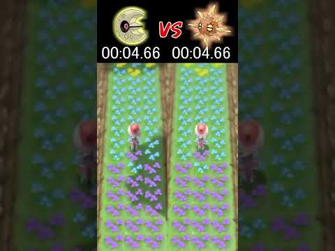 ルナトーン VS ソルロック 速いのはどっち？【ポケモンBDSP】#shorts