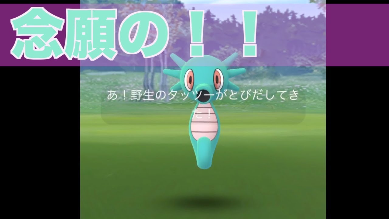 待ちわびた色違いタッツー！まさかの初日で！【ポケモンGO】