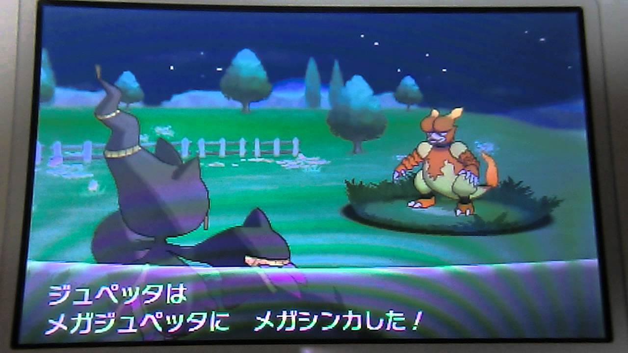 ポケットモンスターX・Y メガシンカ【メガジュペッタ】