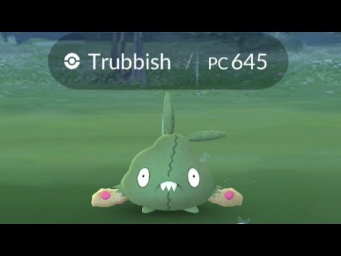 CACTHING POKÉMON GO TRUBBISH ヤブクロン Yabukuron | 破破袋 | Unratütox | Miamiasme | 깨봉이 | ยาบุคุรอน