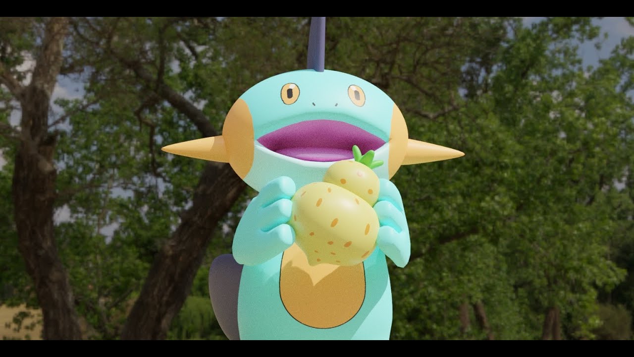 オボンの実が食べたいヌマクロー