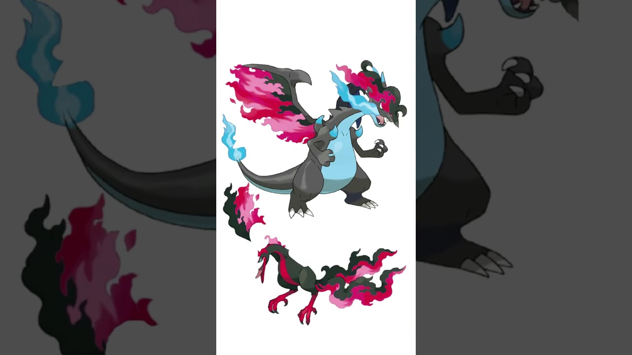 メガリザードン＋ガラルのファイヤーの合成ポケモン