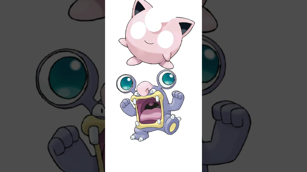 プリンにドゴームを合成した超かわいいポケモン作る