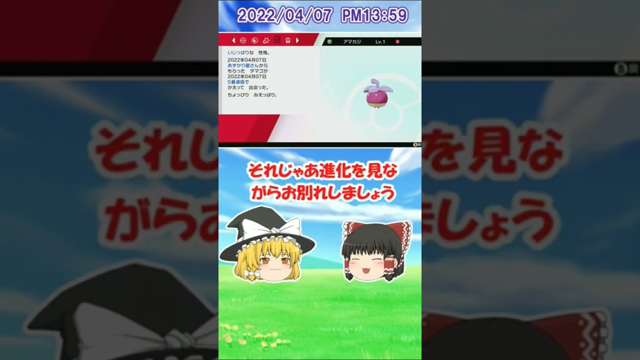 【ポケモン剣盾】色違い粘り　#４８　色違いアママイコ　ゆっくり実況