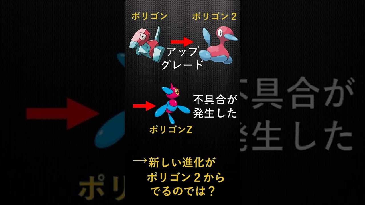 【ポケモンSV】ポリゴン２が新しく進化するかもしれない件について。　＃Shorts