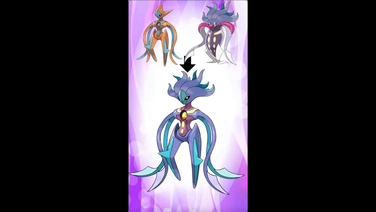 デオキシス＋カラマネロの合成軟体ポケモン