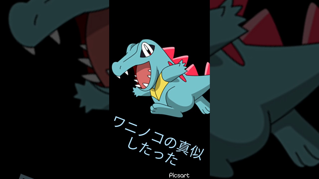 【アニポケ】仕事に疲れたのでワニノコのマネする【ポケモン】