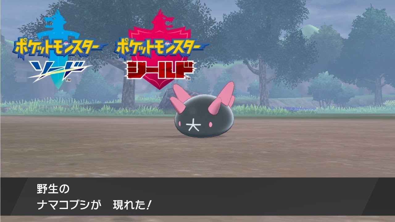 【ポケモン剣盾】ナマコブシ 出現場所【ポケモンソードシールド】
