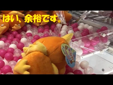 【UFOキャッチャー】アチャモでタグかけチャレンジ！【ポケモン】