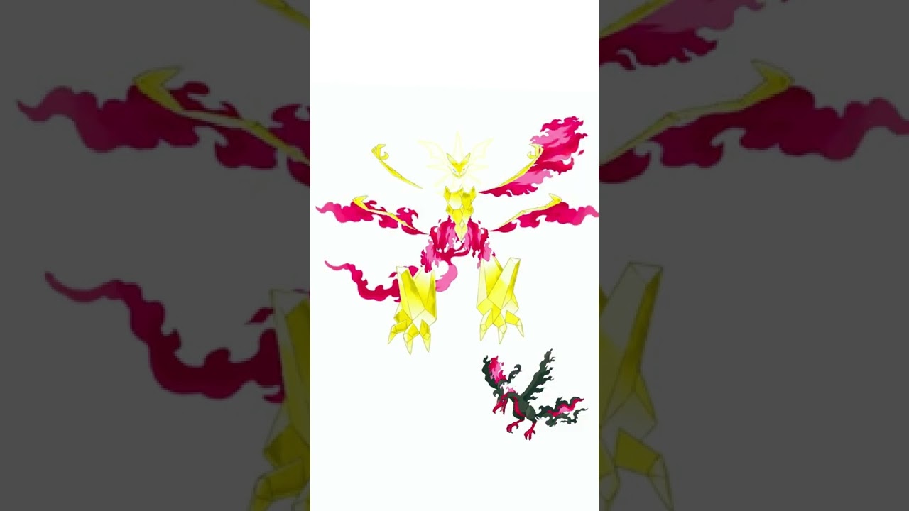 合成ポケモン。ウルトラネクロズマ＋ガラルファイヤー