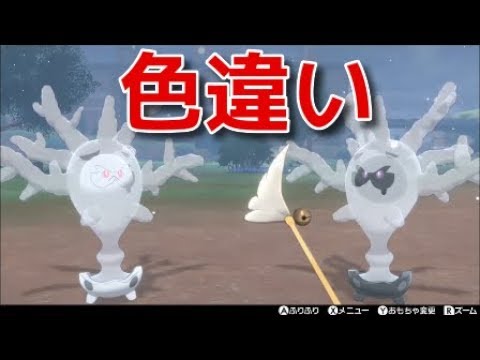 【ポケモン ソード】サニーゴ、サニゴーン 色違い『ポケットモンスター ソード・シールド』