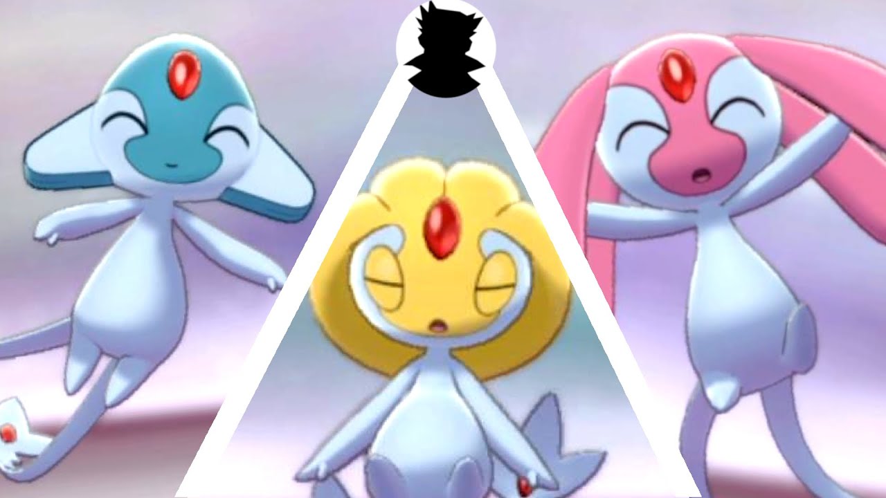 【ポケモンキャンプリサーチ】ユクシー・エムリット・アグノム＆色違い＜UMA三湖＞