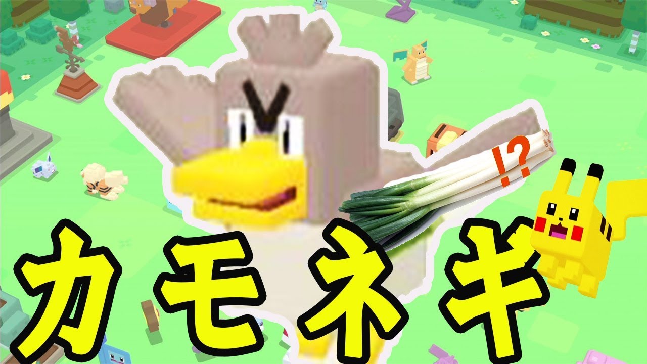 【ポケモンクエスト】ネギの運び屋  カモネギがいっぱい！我が家はこれでカモネギやってきた