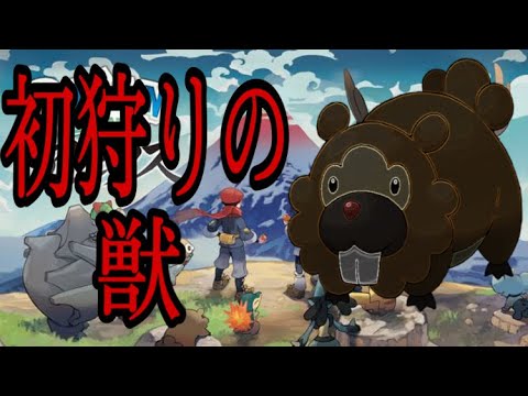 【ポケモンレジェンズアルセウス】ヒノアラシを選んだ人はビッパと戦うな！！！