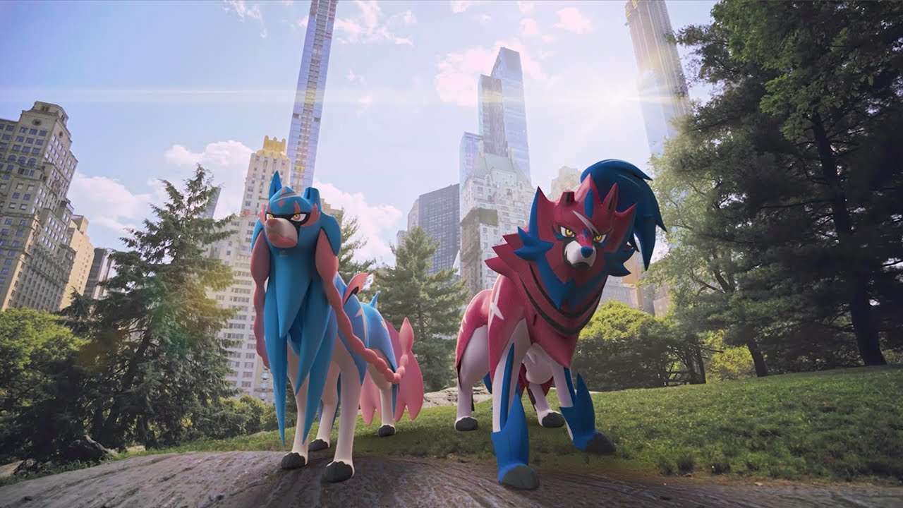 【公式】『Pokémon GO』ザシアン（れきせんのゆうしゃ）・ザマゼンタ（れきせんのゆうしゃ）登場PV #Shorts