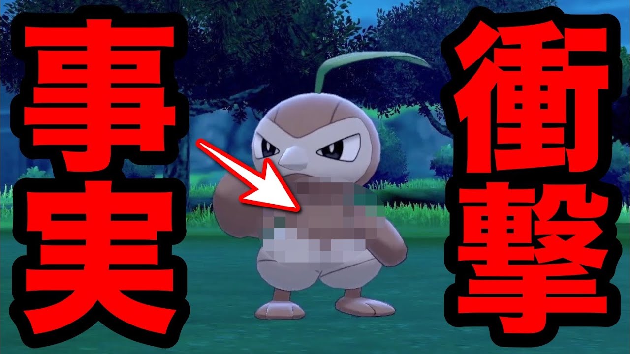 【でたらめ都市伝説】メッソンの鼻 コノハナの乳首説【ポケモン剣盾】