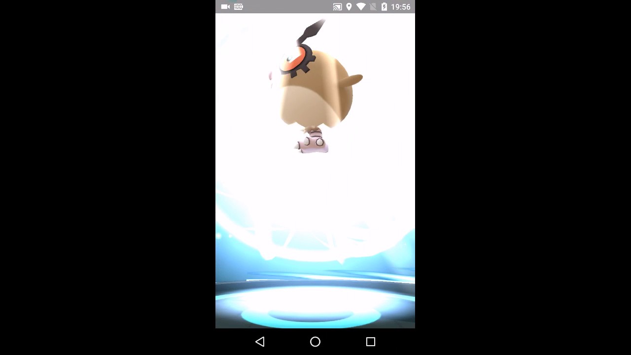 ポケモンGO ホーホー を進化してみた
