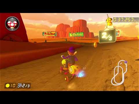 N64 カラカラさばく 悪花NITA 1:37.250（shroomless 150cc）
