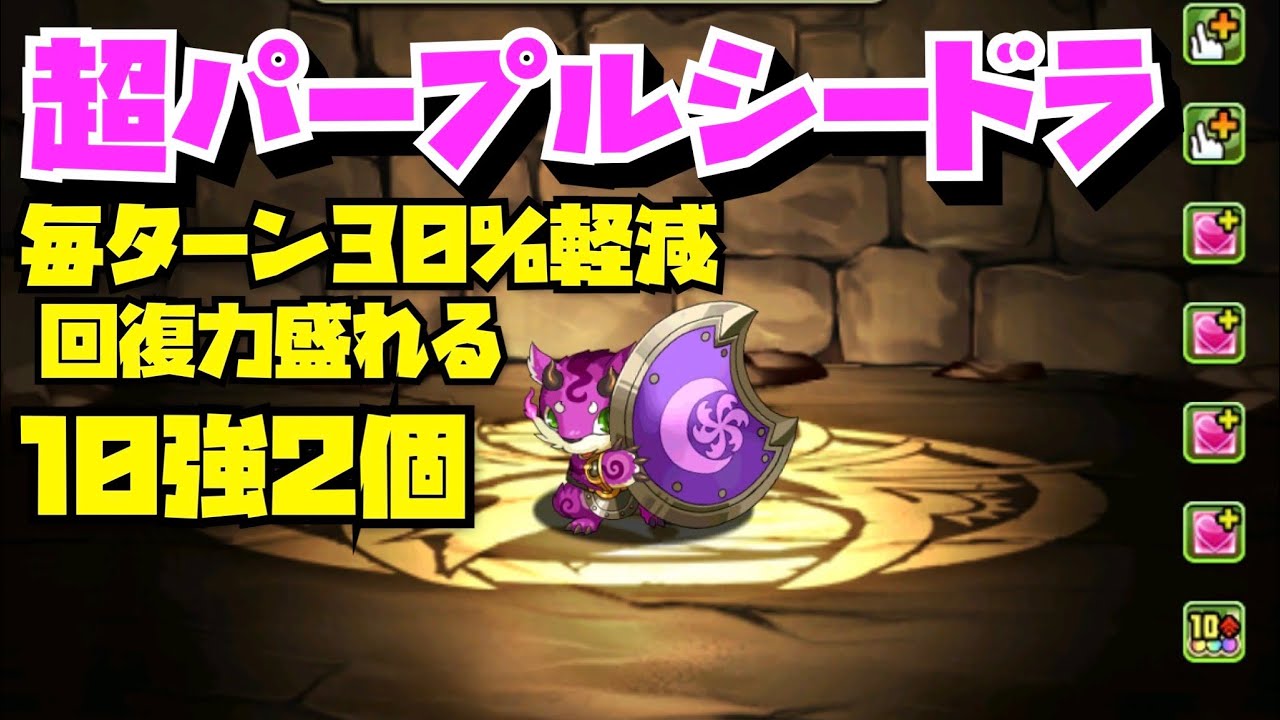 【ハロウィンチャコル難民用キャラ】超パープルシードラ確保しましょう！！ゼローグ∞周回編成紹介！！【#パズドラ】