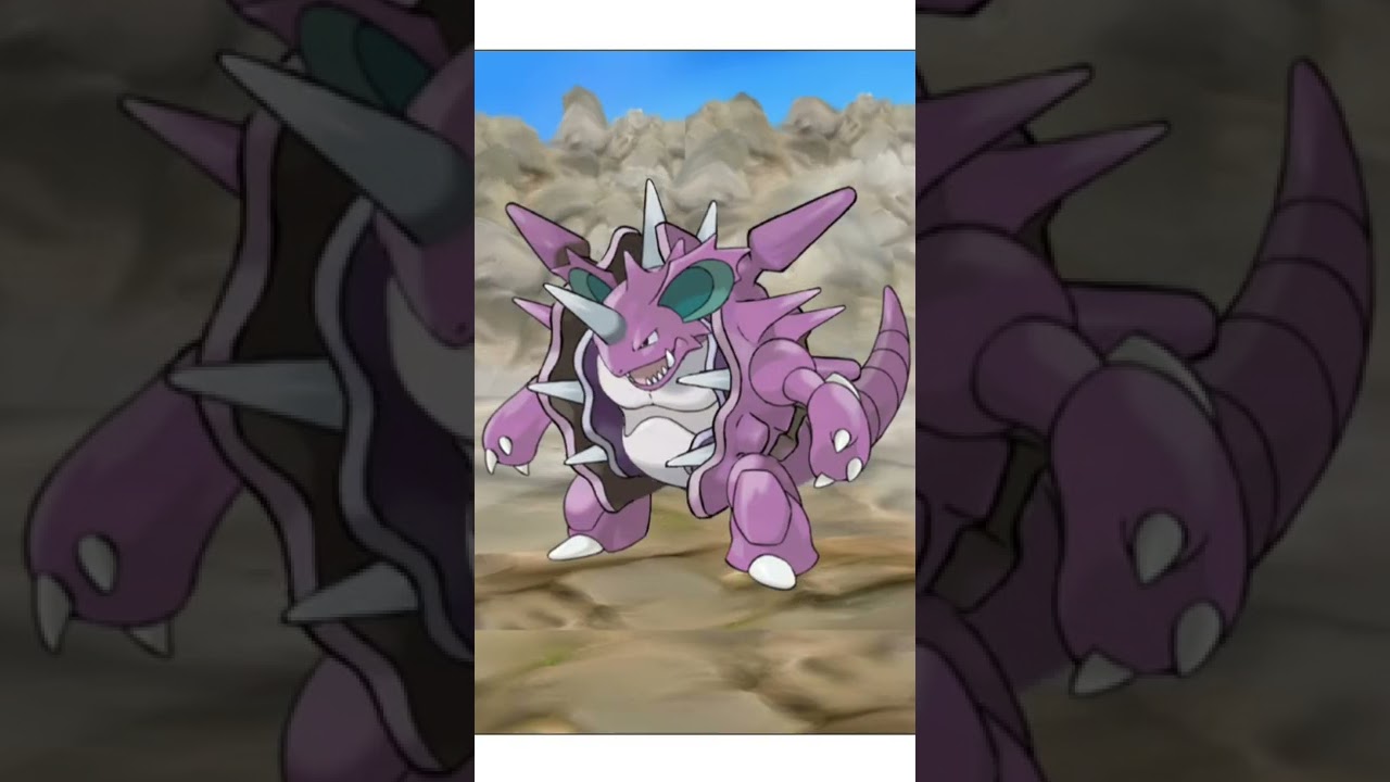 パーツをツギハギして融合ポケモン作った【ニドキング＋パルシェン】