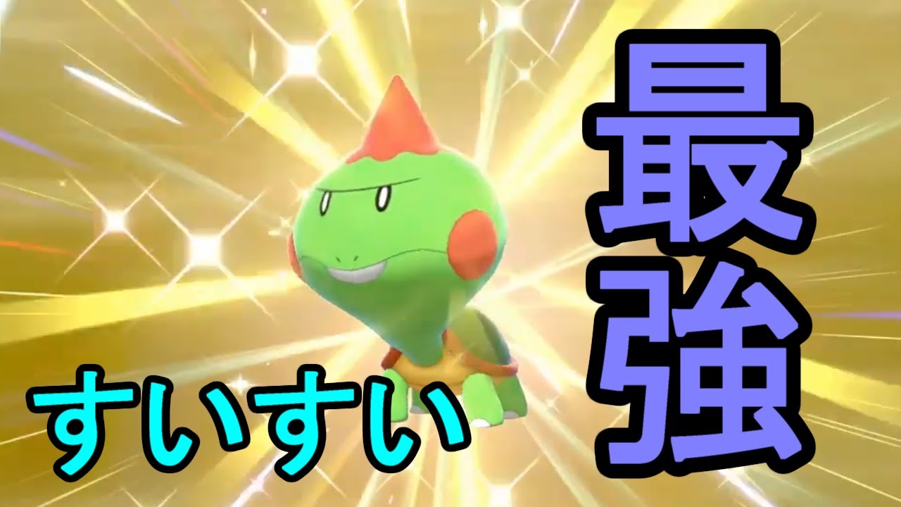 【ポケモン剣盾】色違いのカムカメGETシーン切り抜き