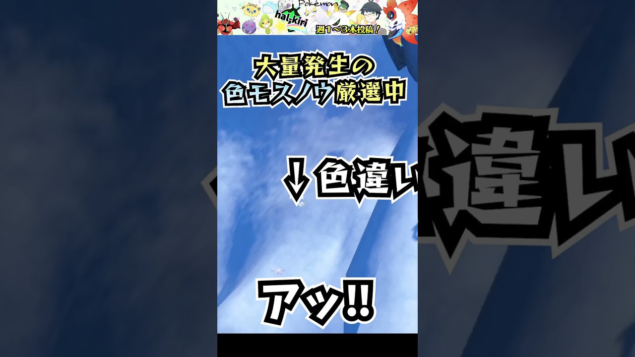 【ポケモンSV】本当にやめて欲しい色違いの出現の瞬間・・・【スカーレット・バイオレット】shiny hunting #shorts #pokemon