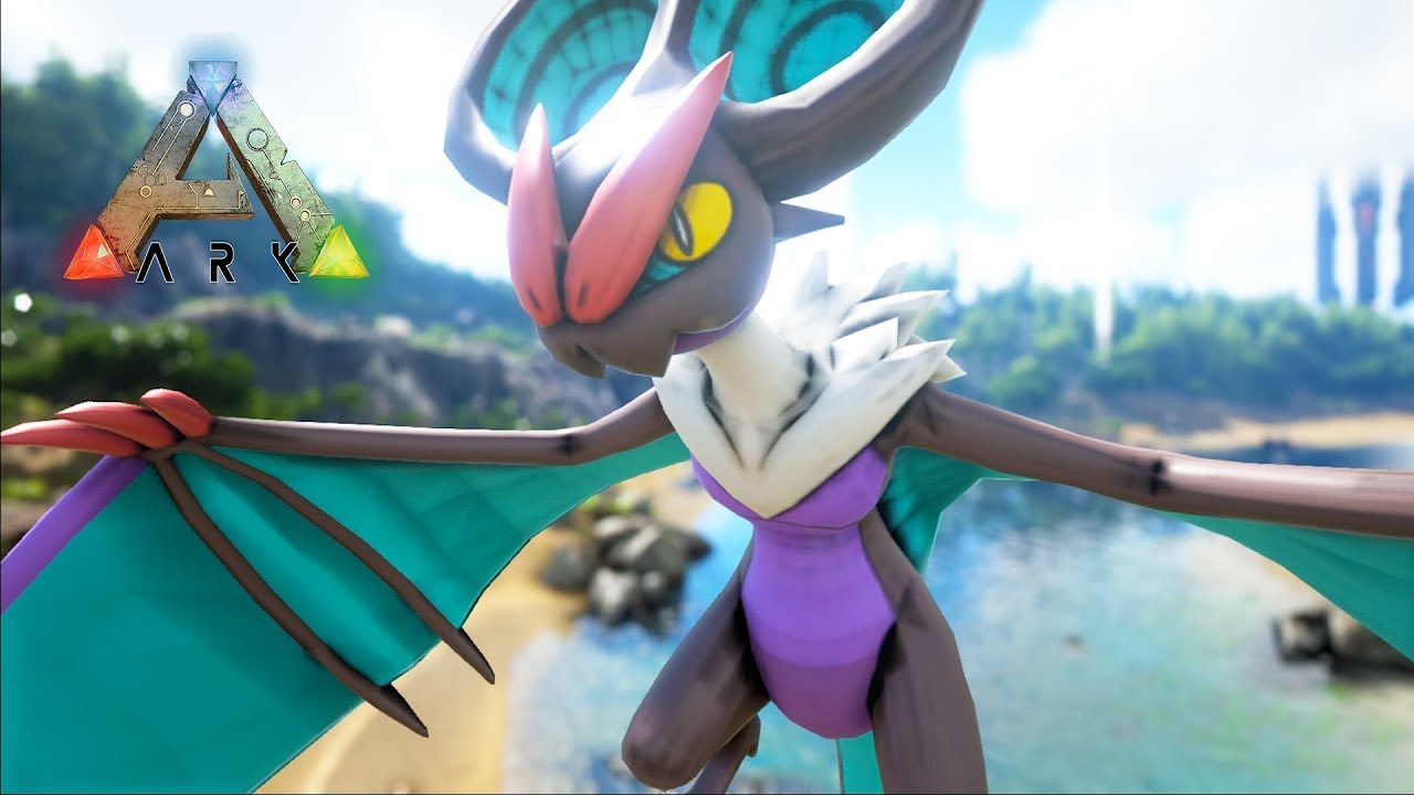 ポケモン世界のワイバーン!!! 飛竜オンバーン、ゲット成功!!! -#4 Ark デジモン+ポケモンMOD