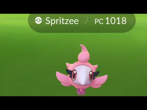 POKÉMON GO SPRITZEE シュシュプ Shushupu | 슈쁘 | Fluvetin | Parfi | 粉香香 | ชูชูป