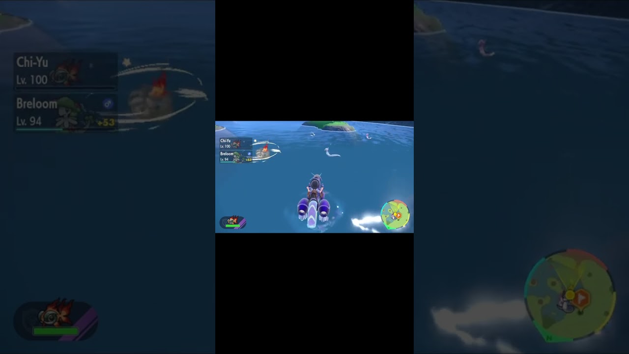 色違いミニリュウの出現【ポケモンSV】【野生/大量発生】  #Shorts #ポケモン