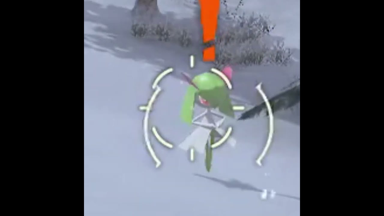 動揺で目が泳ぎまくるキルリア　【Pokémon LEGENDS アルセウス】　#shorts