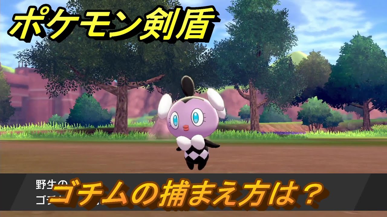 ポケモン剣盾　ゴチムを捕まえる方法！オススメの場所は？天気は？ポケモン図鑑コンプへの道！　最新版【ポケモンソード・シールド】