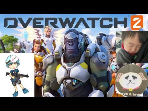 [コラボ]しろまるとも、ノリさん、タッツーさんの「オーバーウォッチ2」#2