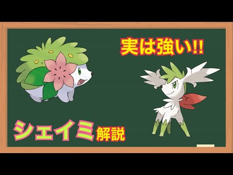 [ダイパリメイクにむけて]  空間を歪める強さ!!  シェイミを解説