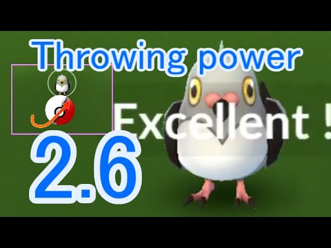 519 マメパト 反時計回り (Pidove - Counterclockwise) - Pokémon GO Excellent Throw