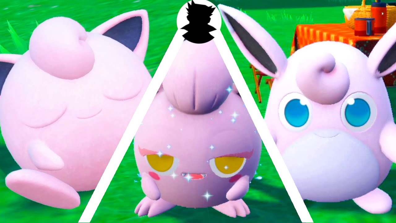 【ポケモンSV】サケブシッポ・プリン・プクリンのかわいい歌のピクニック