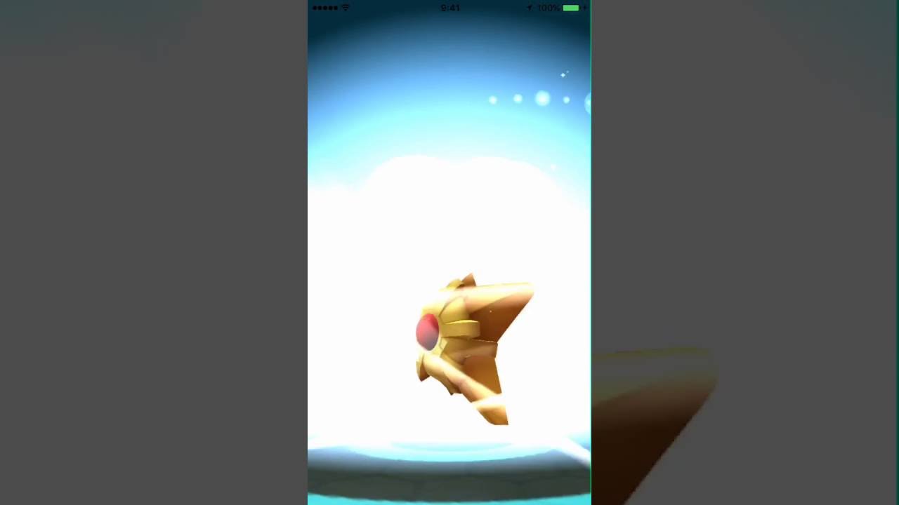 ポケモンGO！進化映像「ヒトデマン→スターミー」高画質