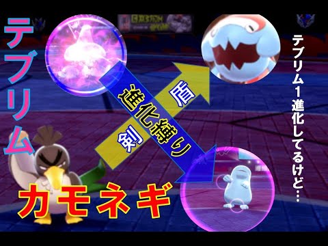 ［ポケモン剣盾］テブリム（中間進化）と“進化前縛り”でランクバトル（中途半端でごめんね）ポケモン剣盾対戦パート3」