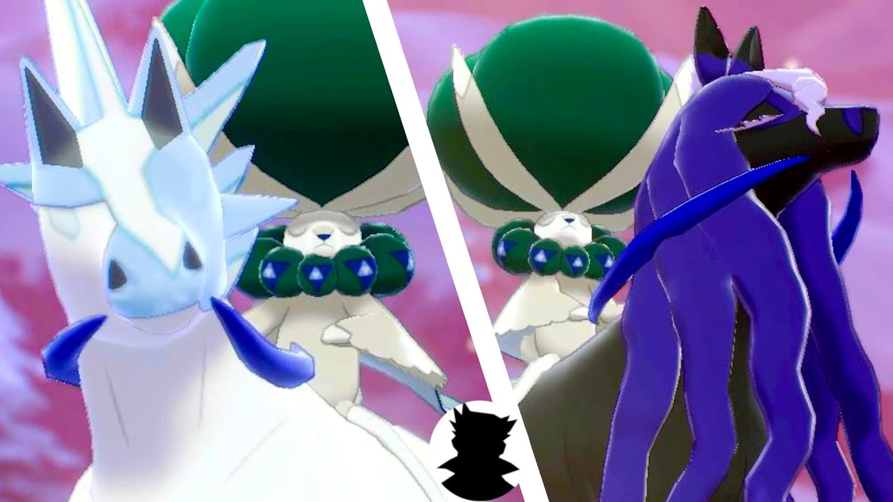 【ポケモンキャンプ】バドレックス・レイスポス・ブリザポス＜白馬と黒馬どっちがかわいい？＞