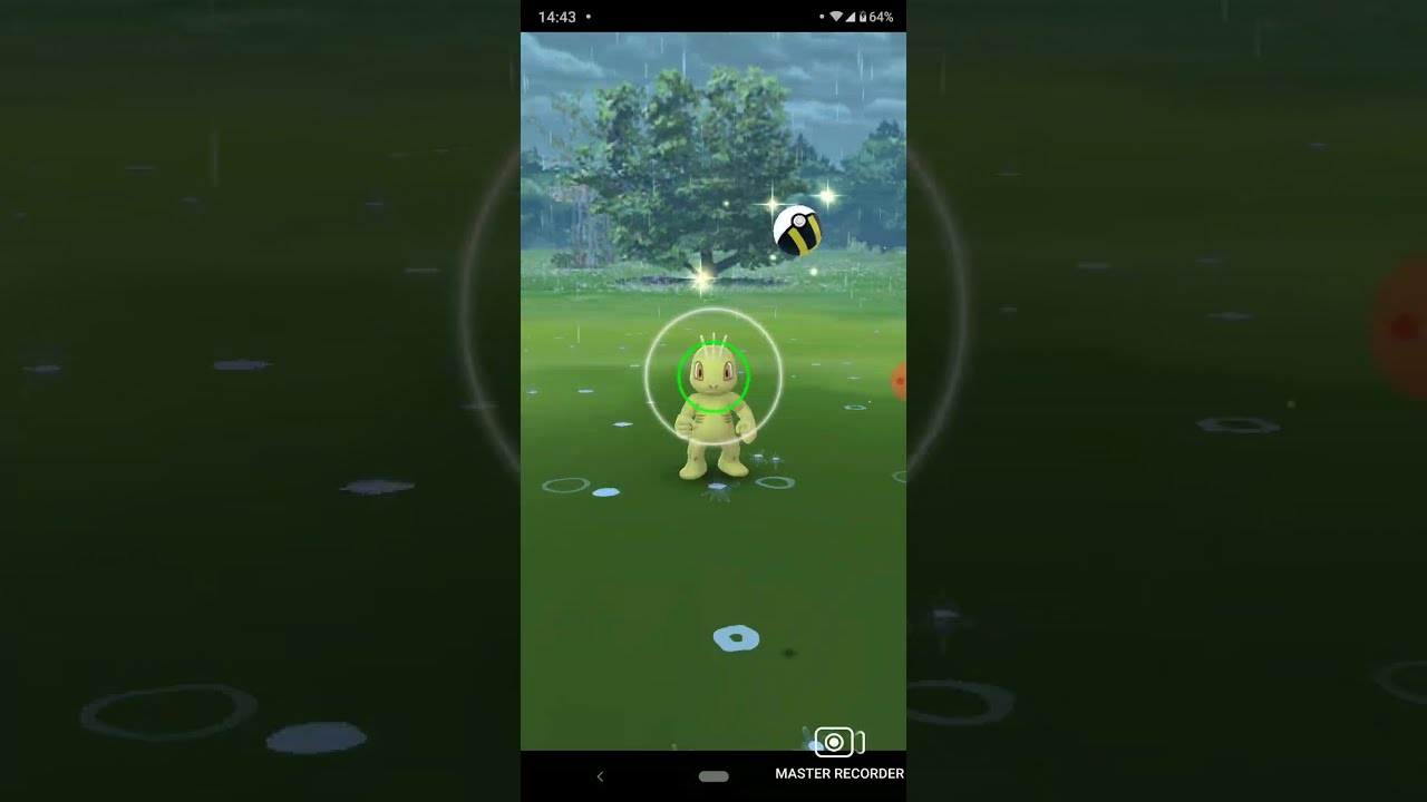ワンリキー コミュニティデー ポケモンGO 色違い出現 捕獲！！　Pokemongo　Different colors　Machop　Get Challenge　#Shorts