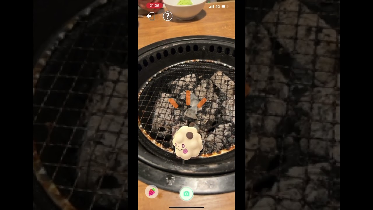 ￼色違いペロッパフを七輪で焼いてみた.mp4